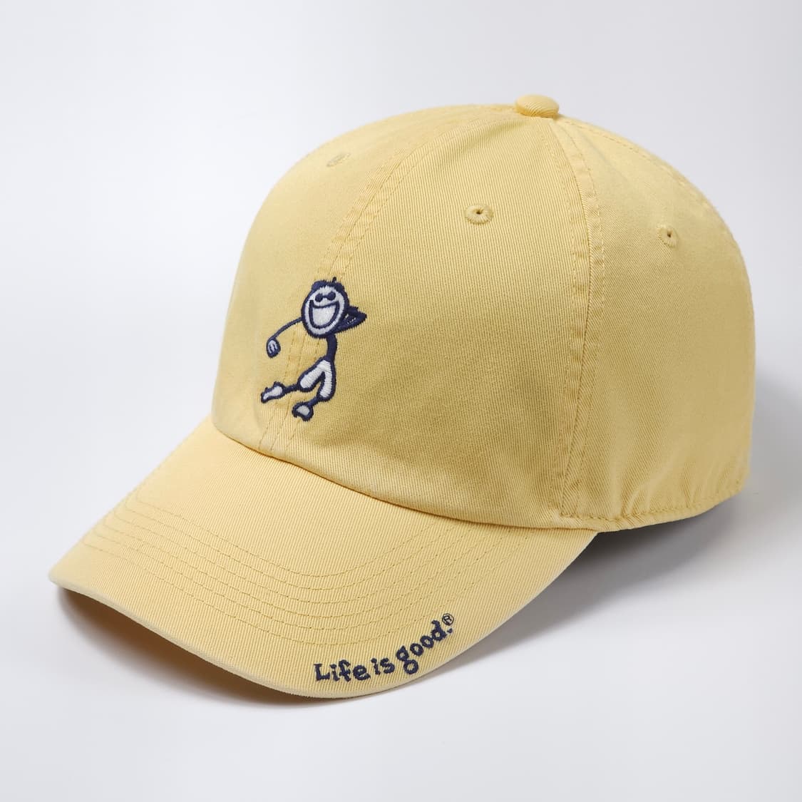 라이프이즈굿 옐로 볼캡 모자 상품이미지2