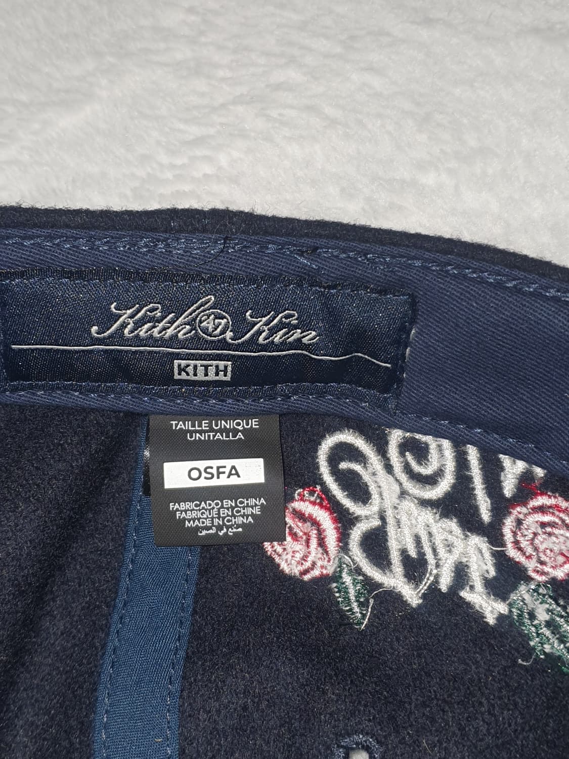 47 KITH 47 키스 뉴욕양키즈 울캡 스냅백 상품이미지6