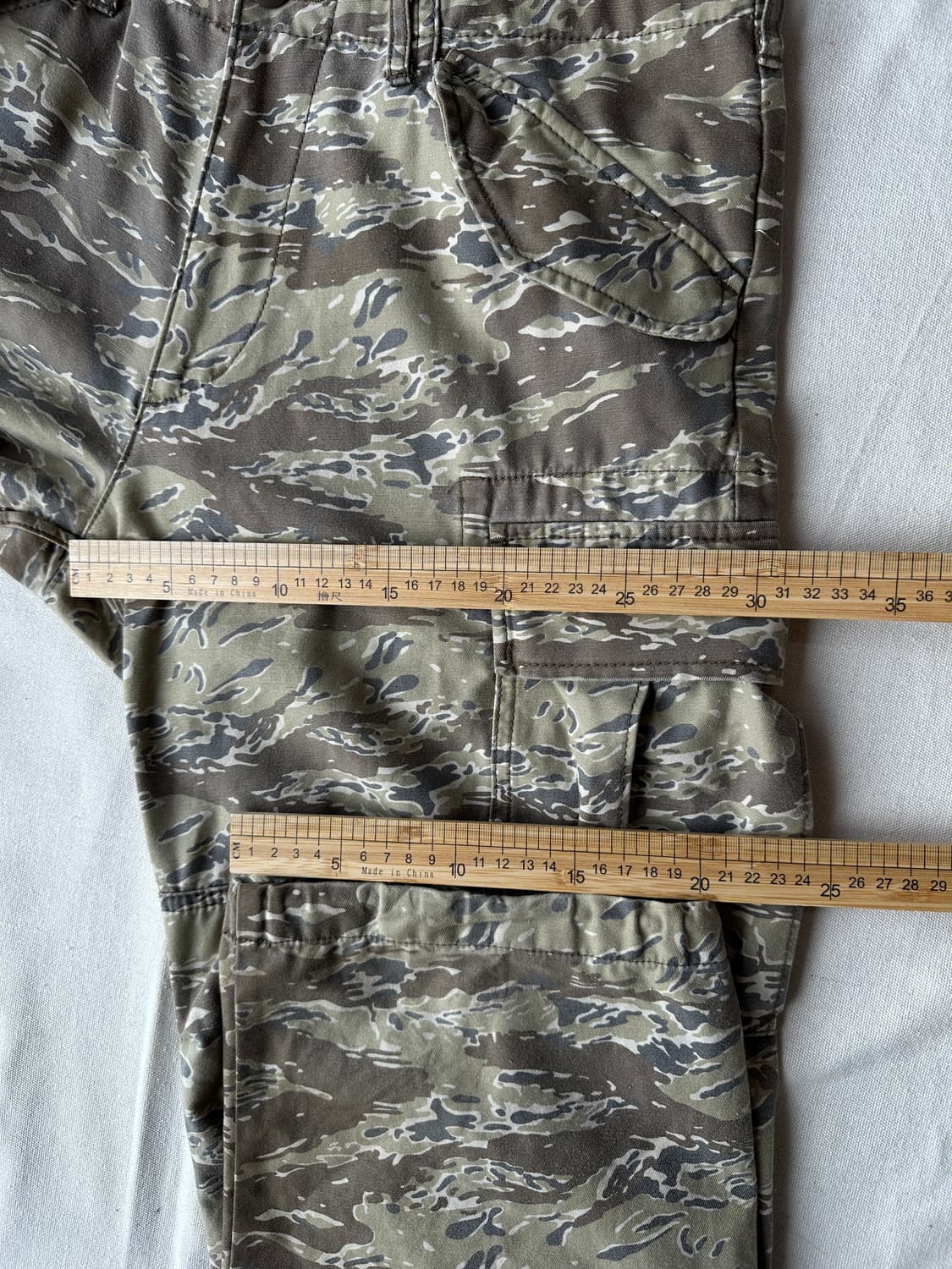 올드 유니클로 타이거 카모 카고 팬츠 30-31 상품이미지10