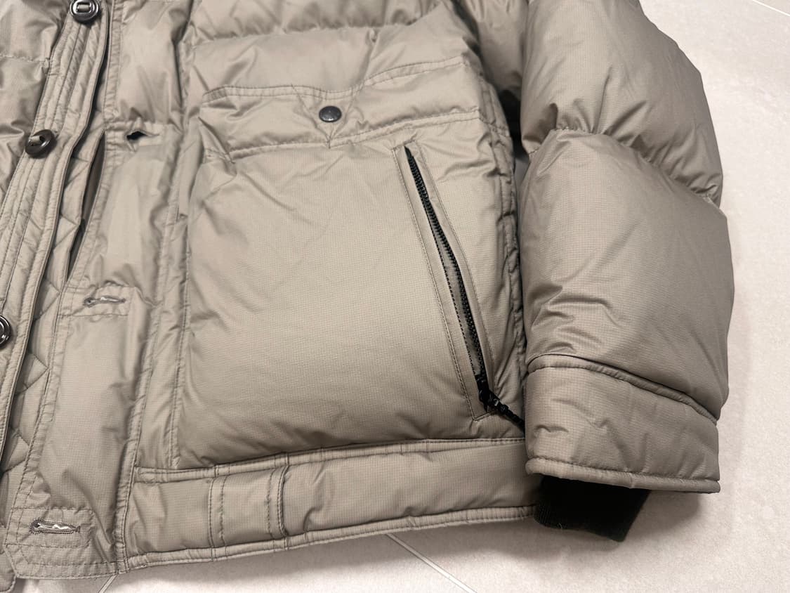 이스트로그 23FW 하이커 다운패딩 샌드베이지 L 상품이미지4