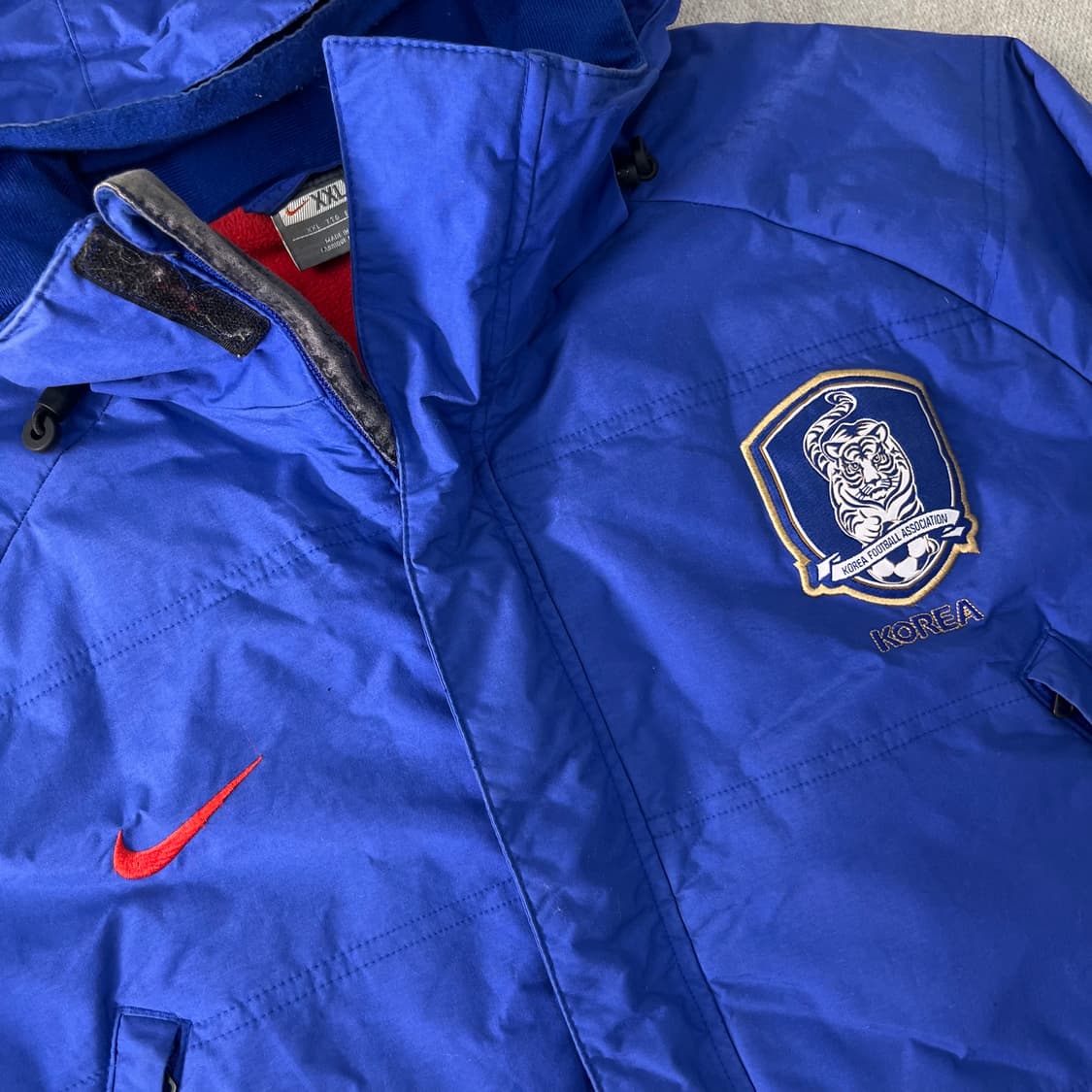 105 나이키 대한민국 국대 올드스쿨 누빔 점퍼 상품이미지2