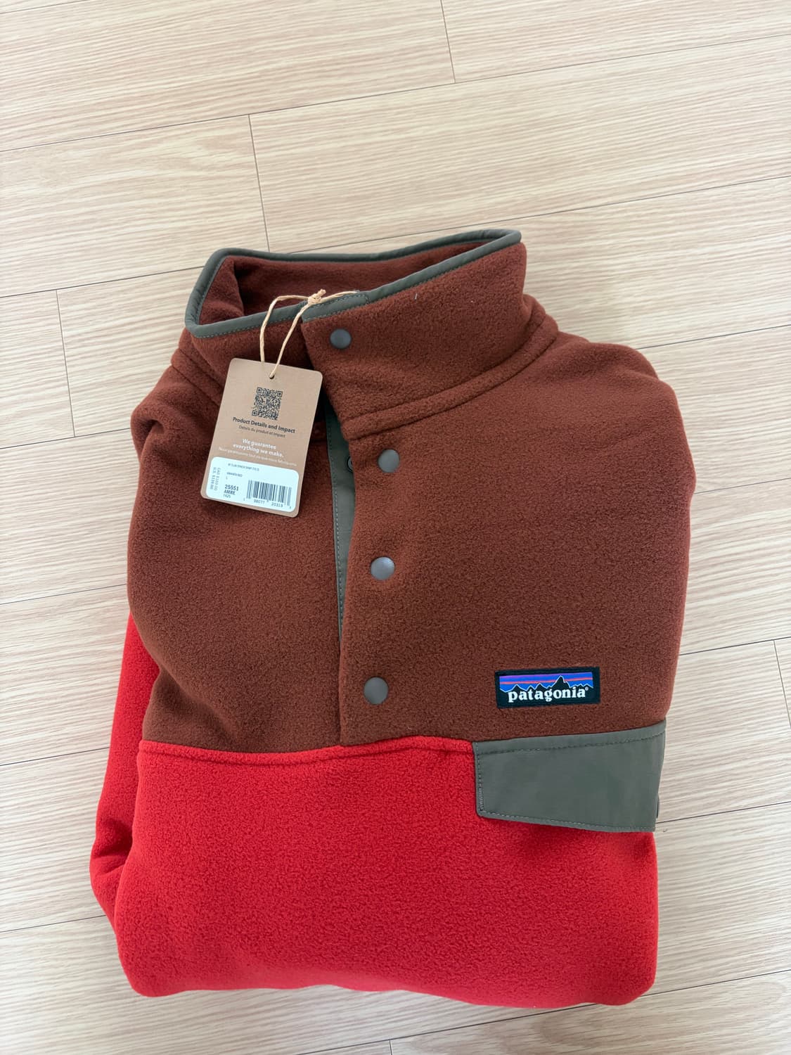 [L]파타고니아 신칠라 아마니타 레드 상품이미지2