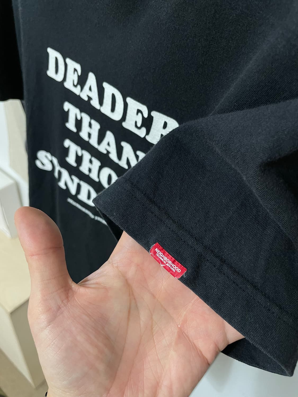 네이버후드 반팔 티셔츠 (S) 상품이미지4