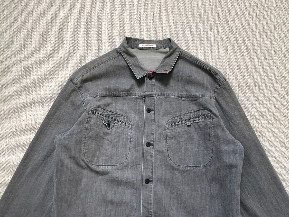 Papas+ 파파스 빈티지워싱 자켓  J04116 상품이미지2