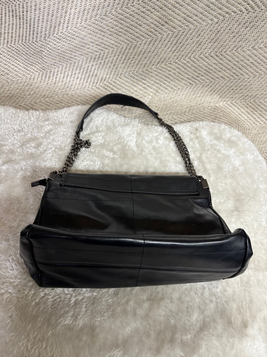 자라(Zara) 락 플랩 숄더 백(손잡이부분 사용감 많음) 상품이미지3