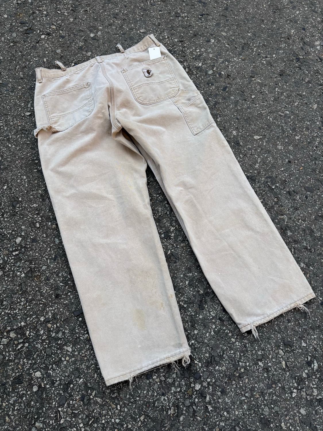 90s 칼하트 하드페이드 싱글니팬츠 상품이미지1