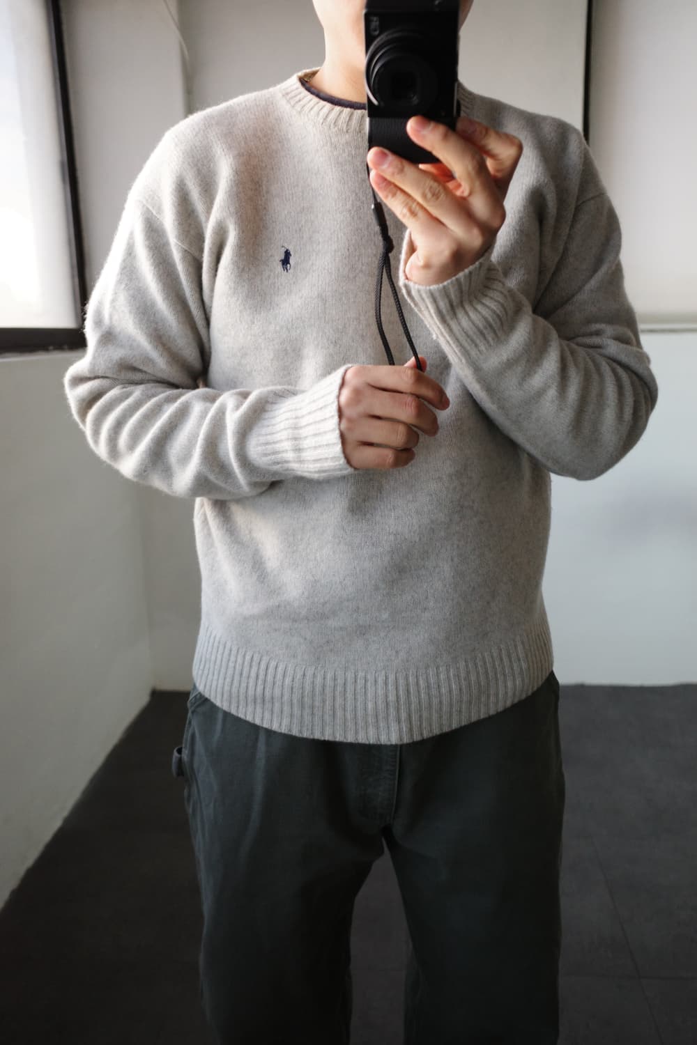 폴로 램스울 니트 상품이미지2