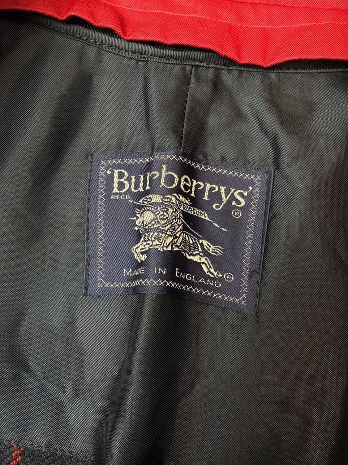 버버리 90s 개버딘 오리지널 2중 롱 트렌치 코트 PN5420 상품이미지8