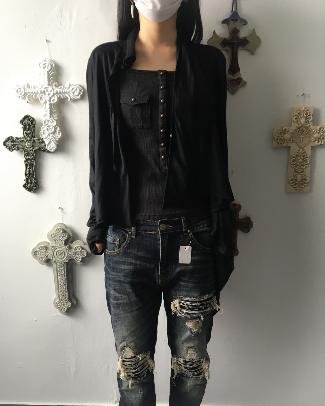 Drape cardigan 상품이미지8