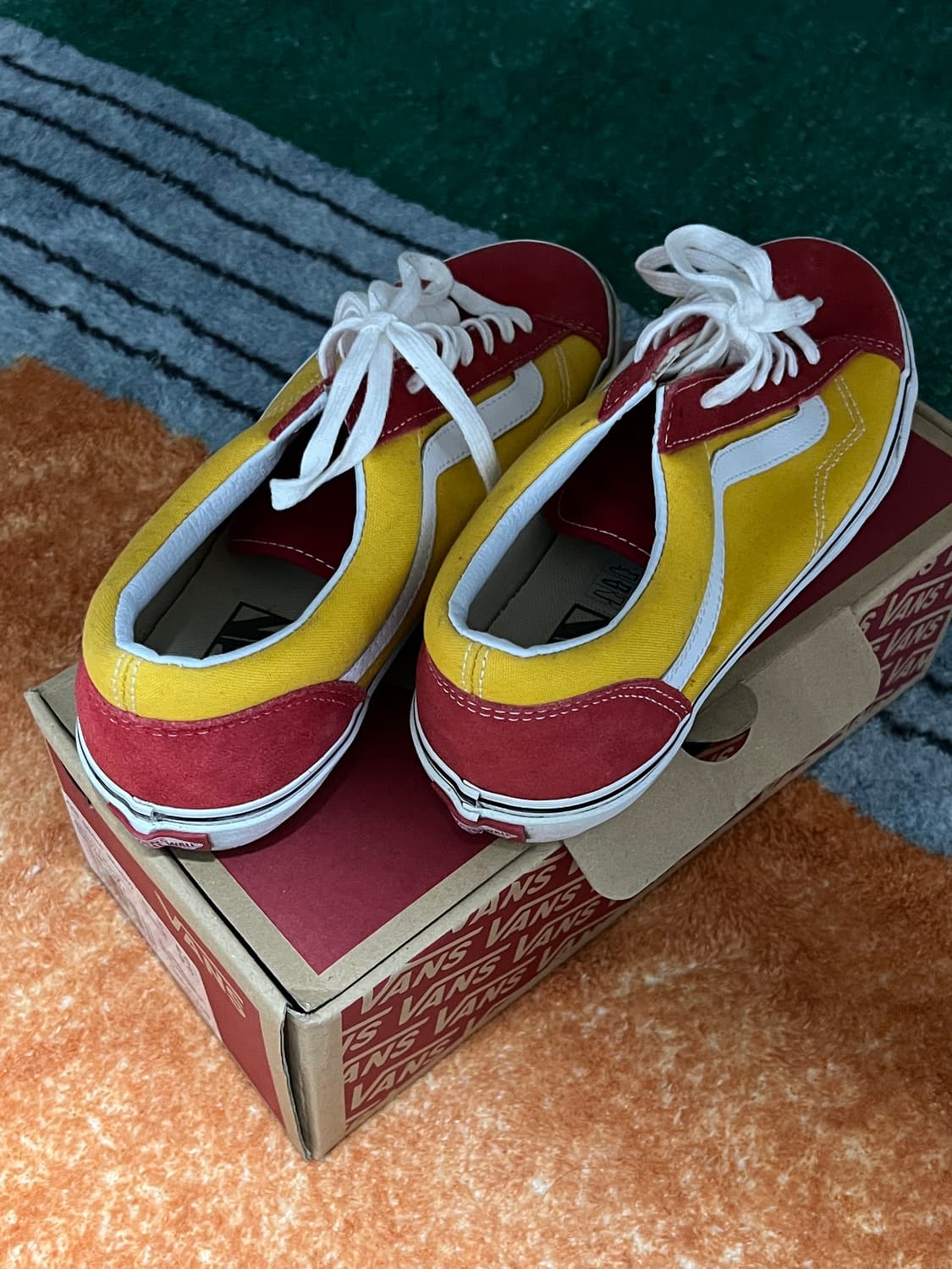 (시착용) 반스 올드스쿨 스타일36 맥도날드 상품이미지2