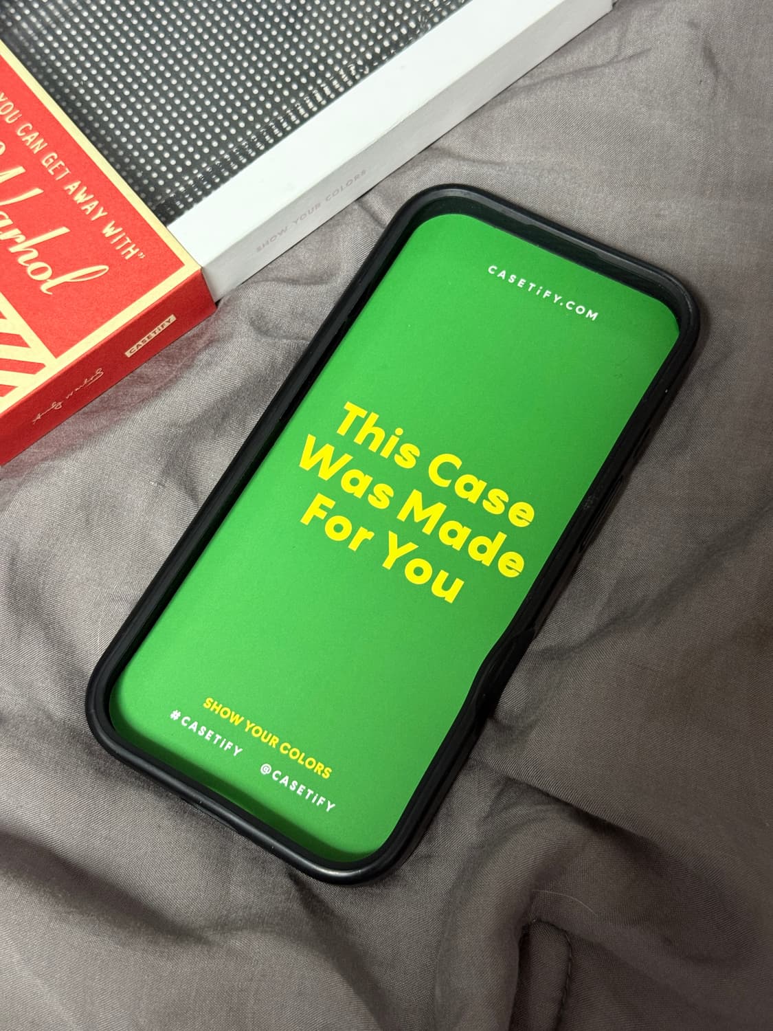 케이스티파이 앤디워홀 한정판 케이스 블랙 아이폰 16프로 맥세이프 상품이미지6