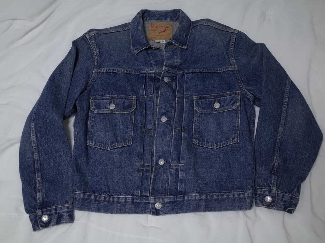 [2] 오어슬로우 (OrSlow) 타입2 데님 자켓 2 Year Wash 상품이미지2