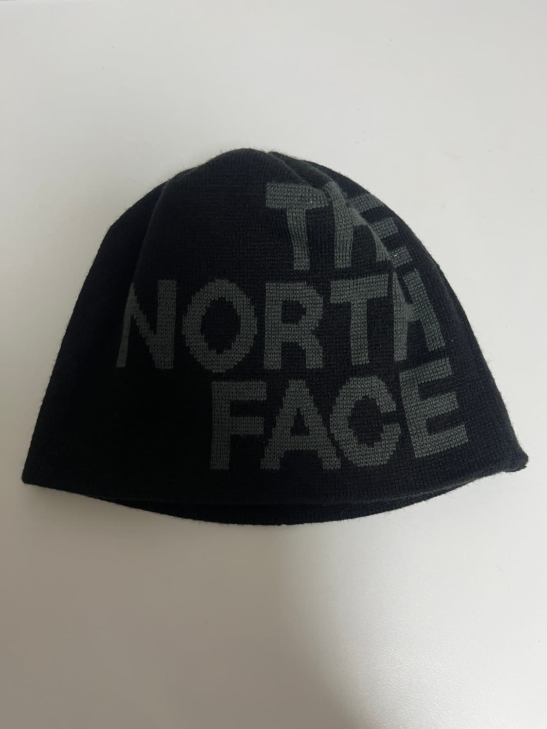 노스페이스 빈티지 레터링 아크릴 비니 상품이미지1