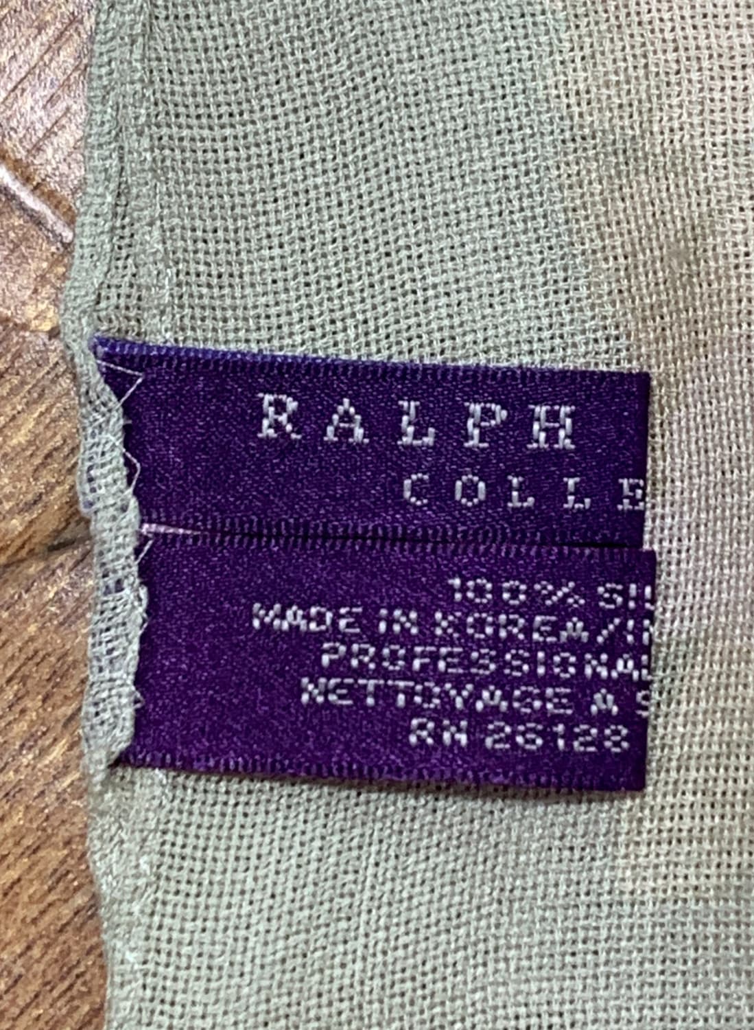 랄프 로렌 컬렉션-퍼플라벨 플라워 스카프(실크) 상품이미지9