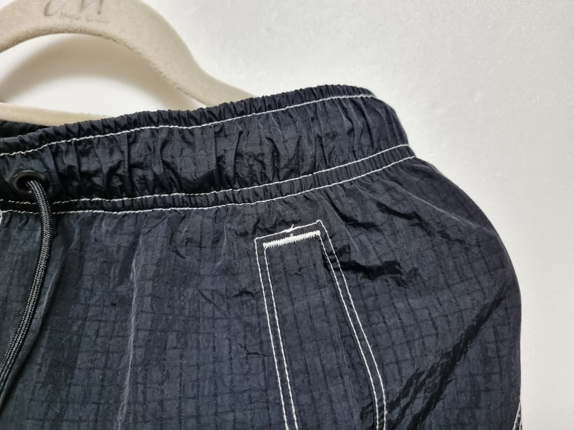여성 나이키 더블스우시 블랙 검정 우븐 반바지 바지 트레이닝복 상품이미지5