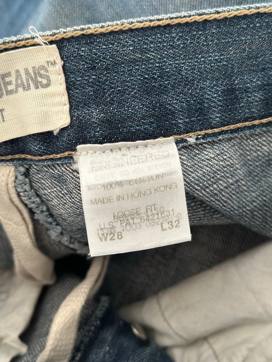 리바이스 엔지니어드 진 청바지 28 상품이미지5