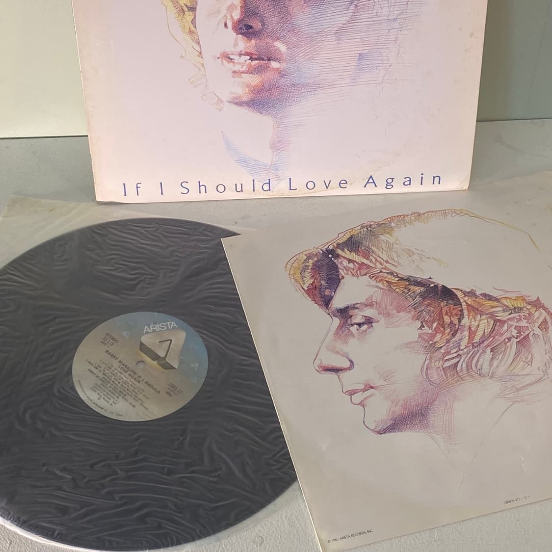 (중고LP-팝) Barry Manilow -If I Should 상품이미지3