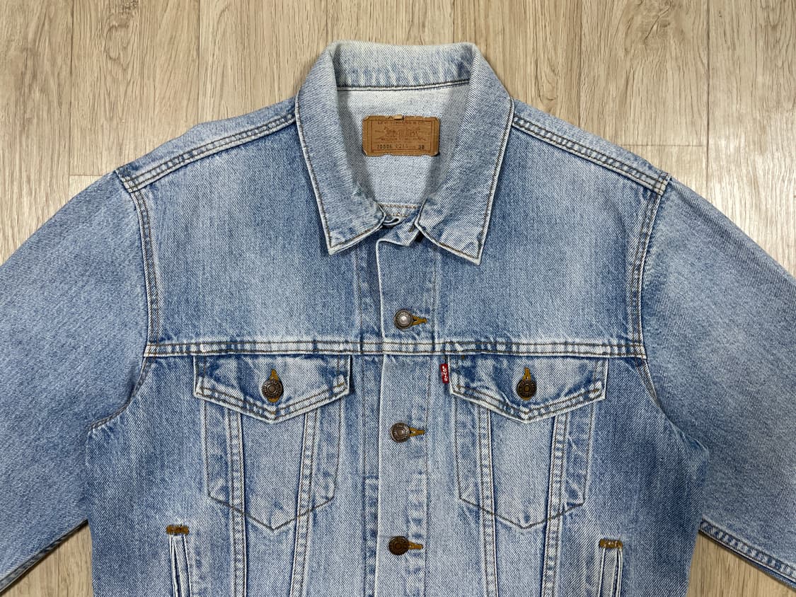 100~105) 80's 리바이스 타입3 연청 4포켓 데님자켓(미국제) 상품이미지6