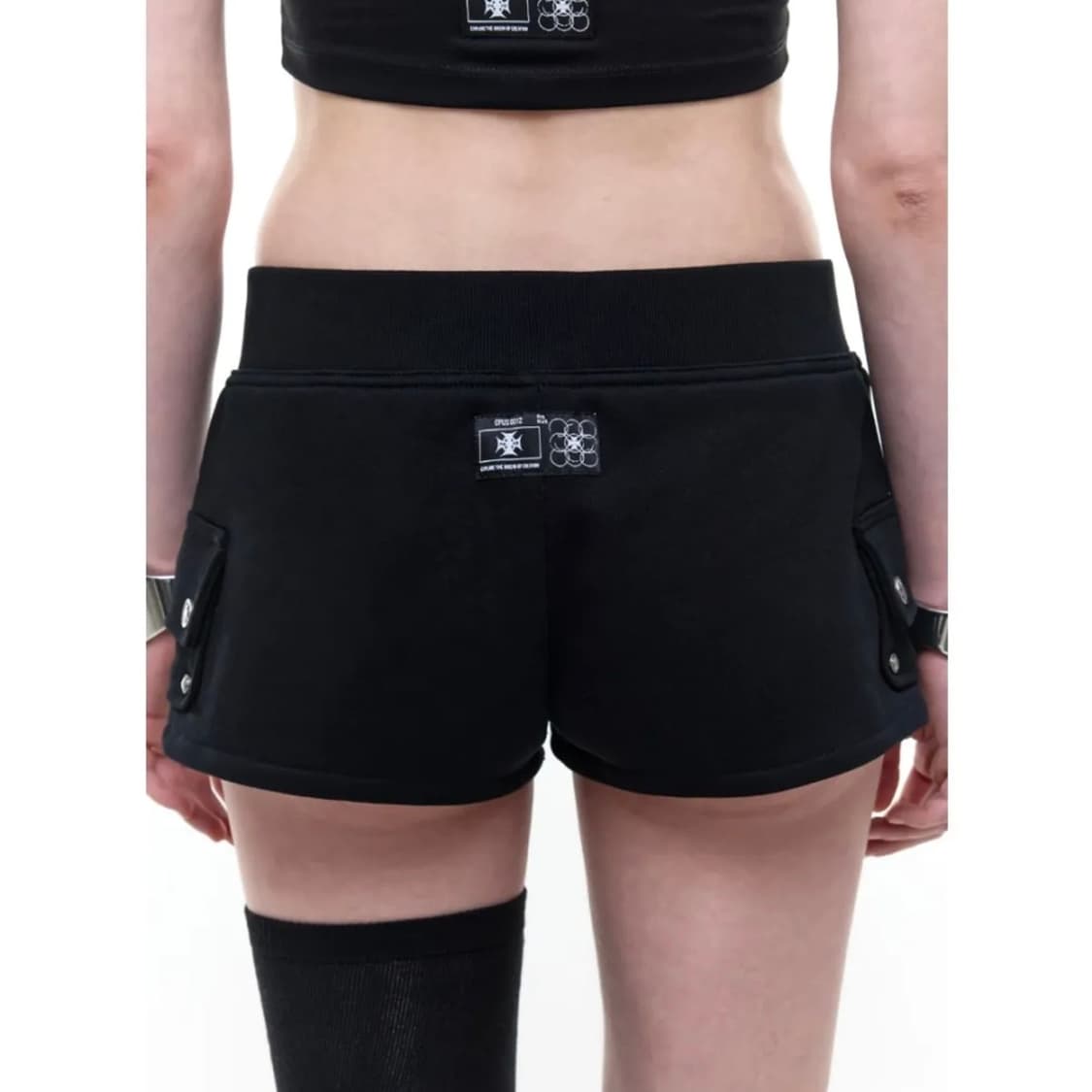 Op. 08 BOO MICRO CARGO PANTS BLACK 상품이미지2