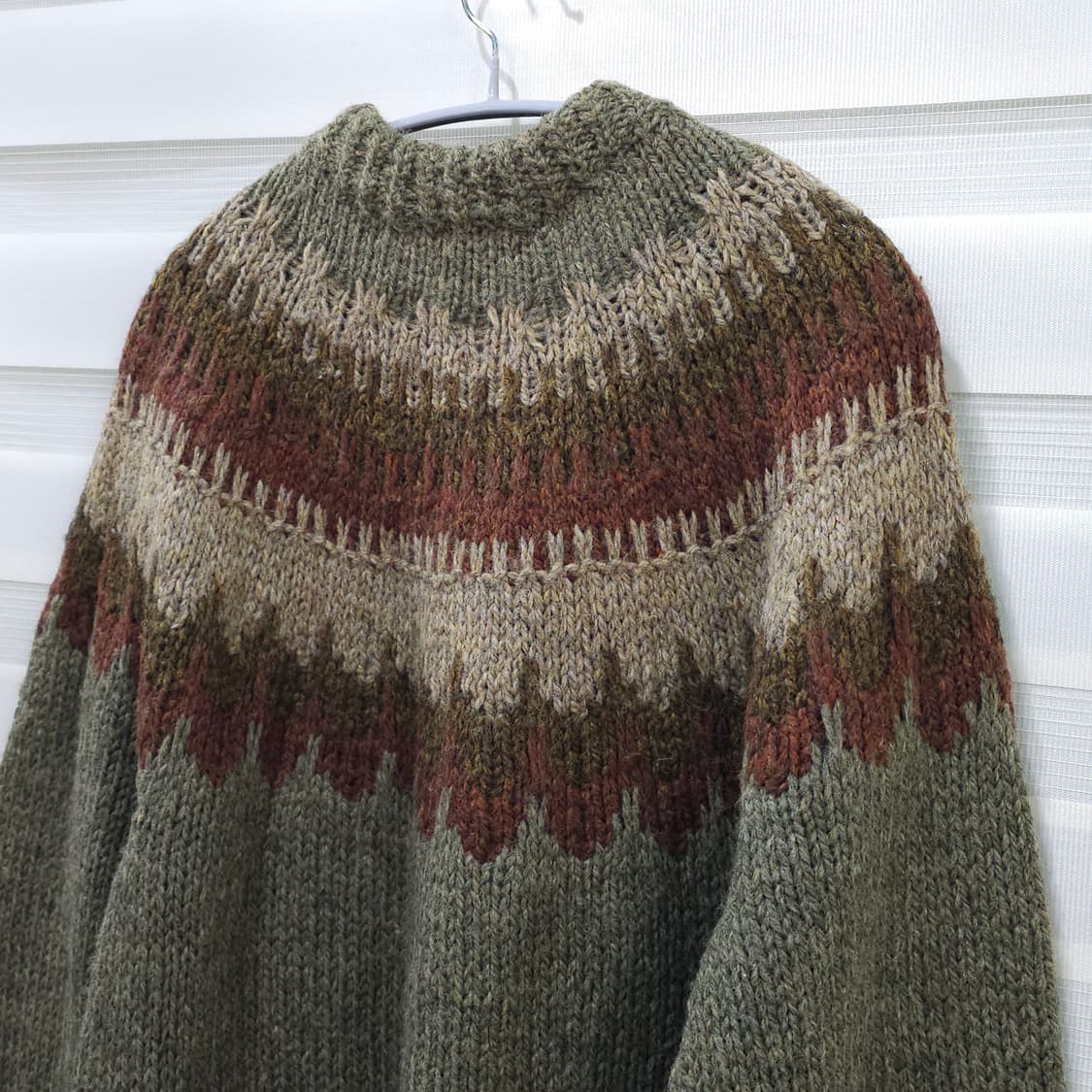 80s Danspun 핸드니트 스웨터- 프리사이즈 상품이미지7