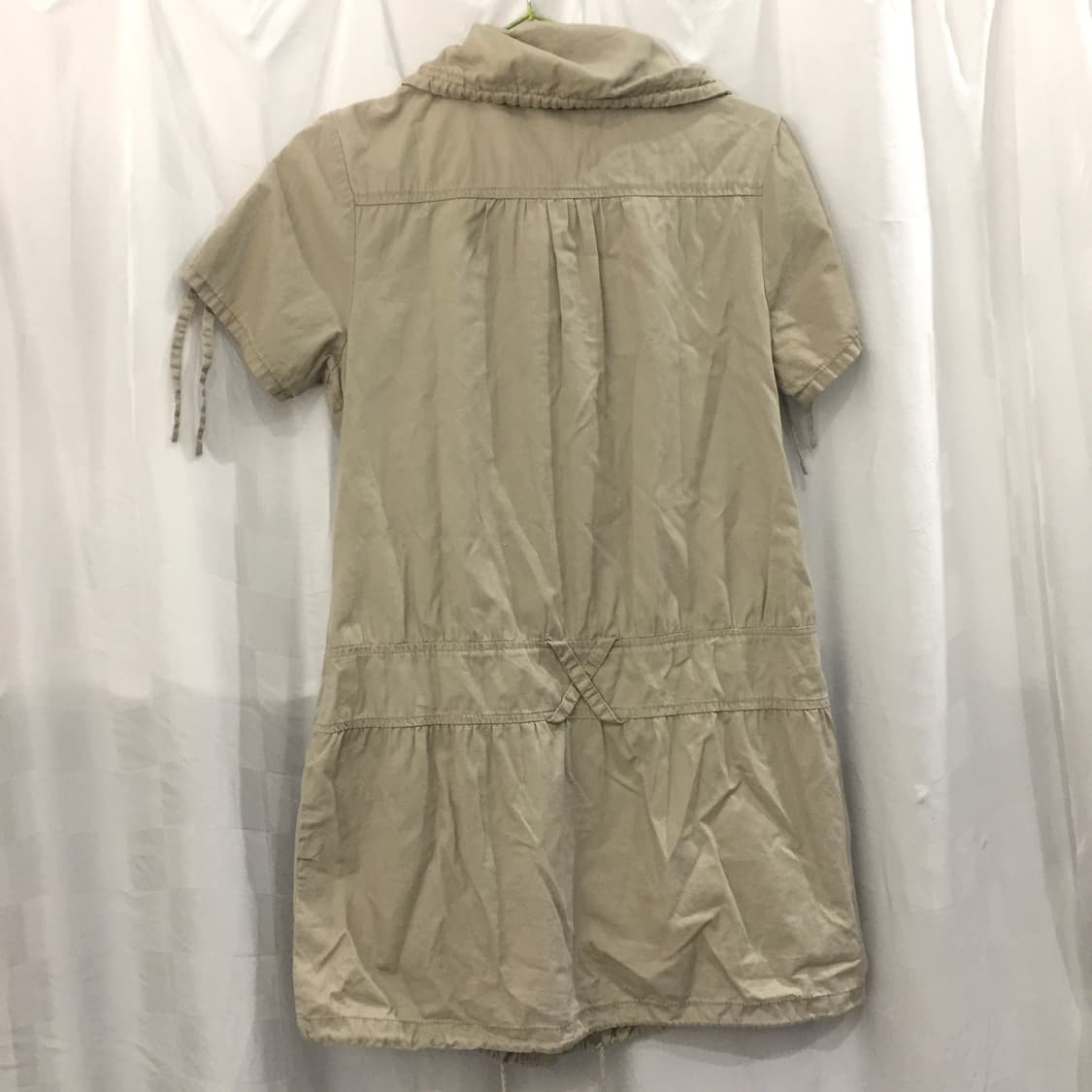 JPN Vintage 모리걸 바선생 베이지 포켓 원피스 상품이미지4