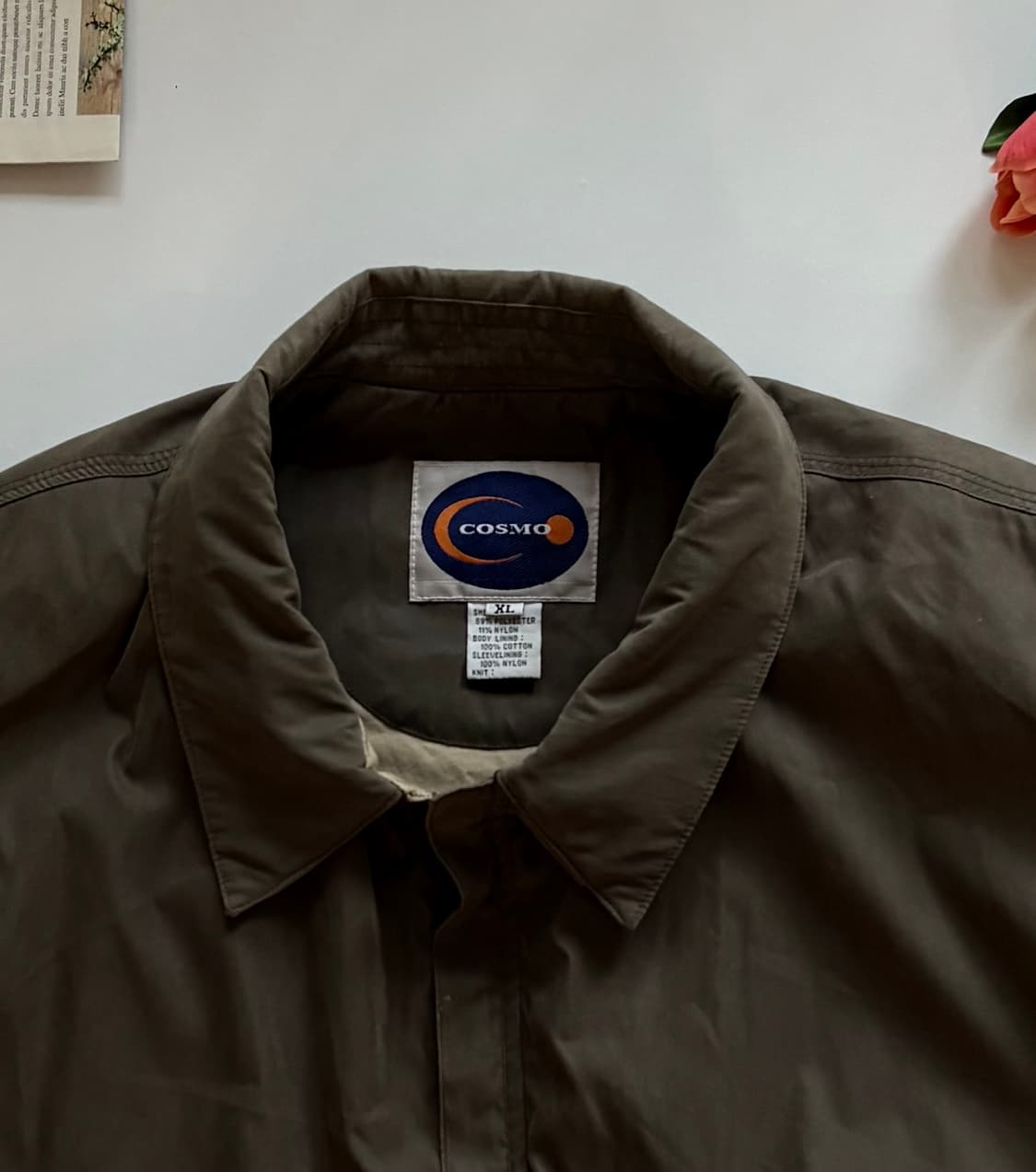 Cosmo 코스모 빈티지 오버핏 점퍼 상품이미지3