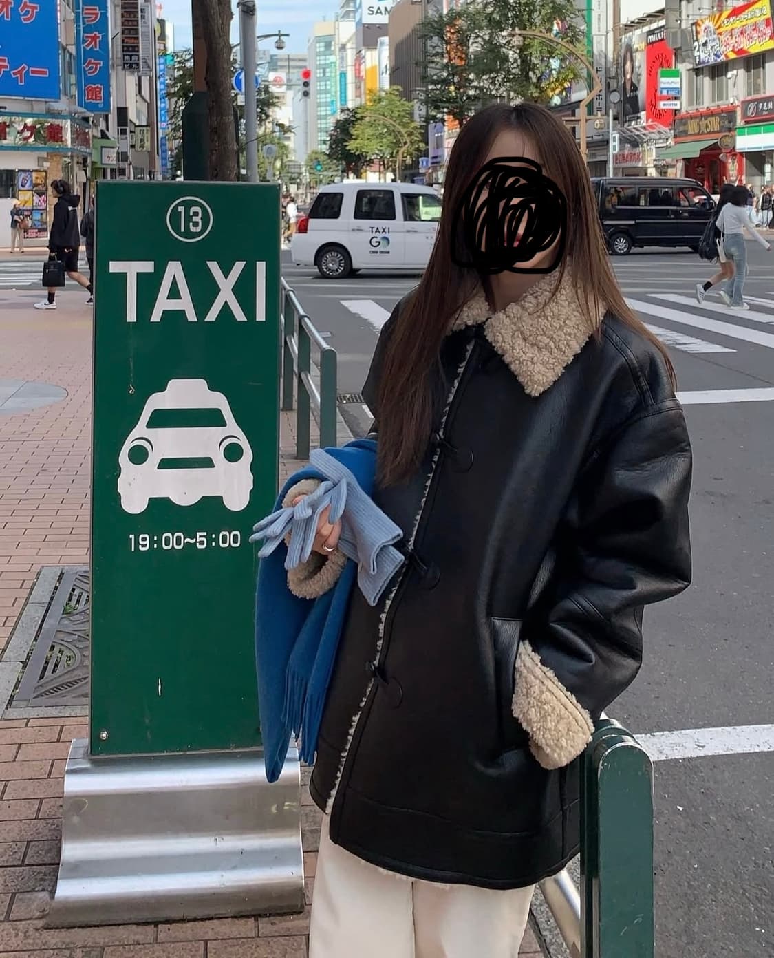 웨어로우 레더 양털 무스탕  상품이미지2