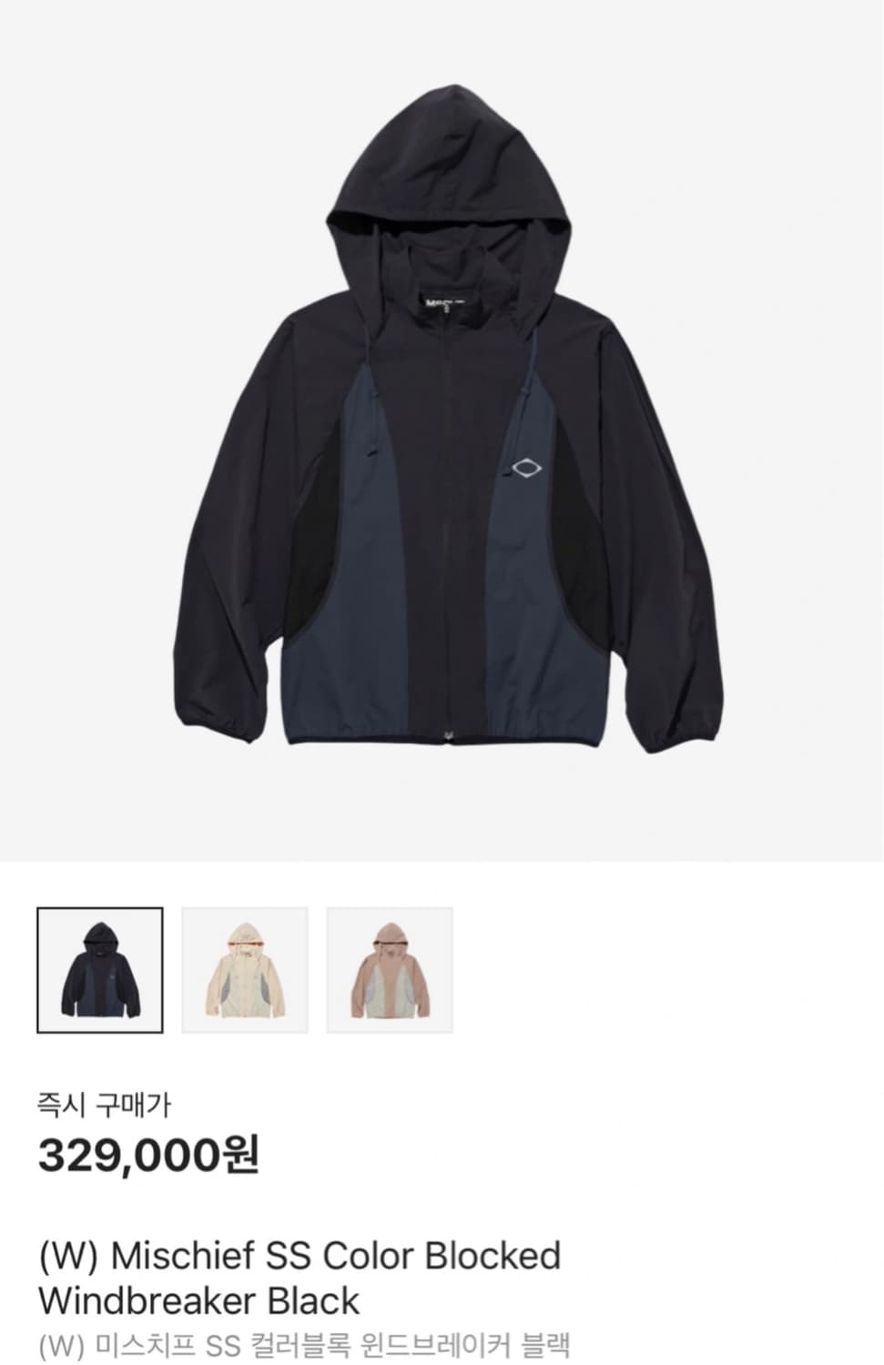 미스치프 23SS 윈드브레이커 s 상품이미지1