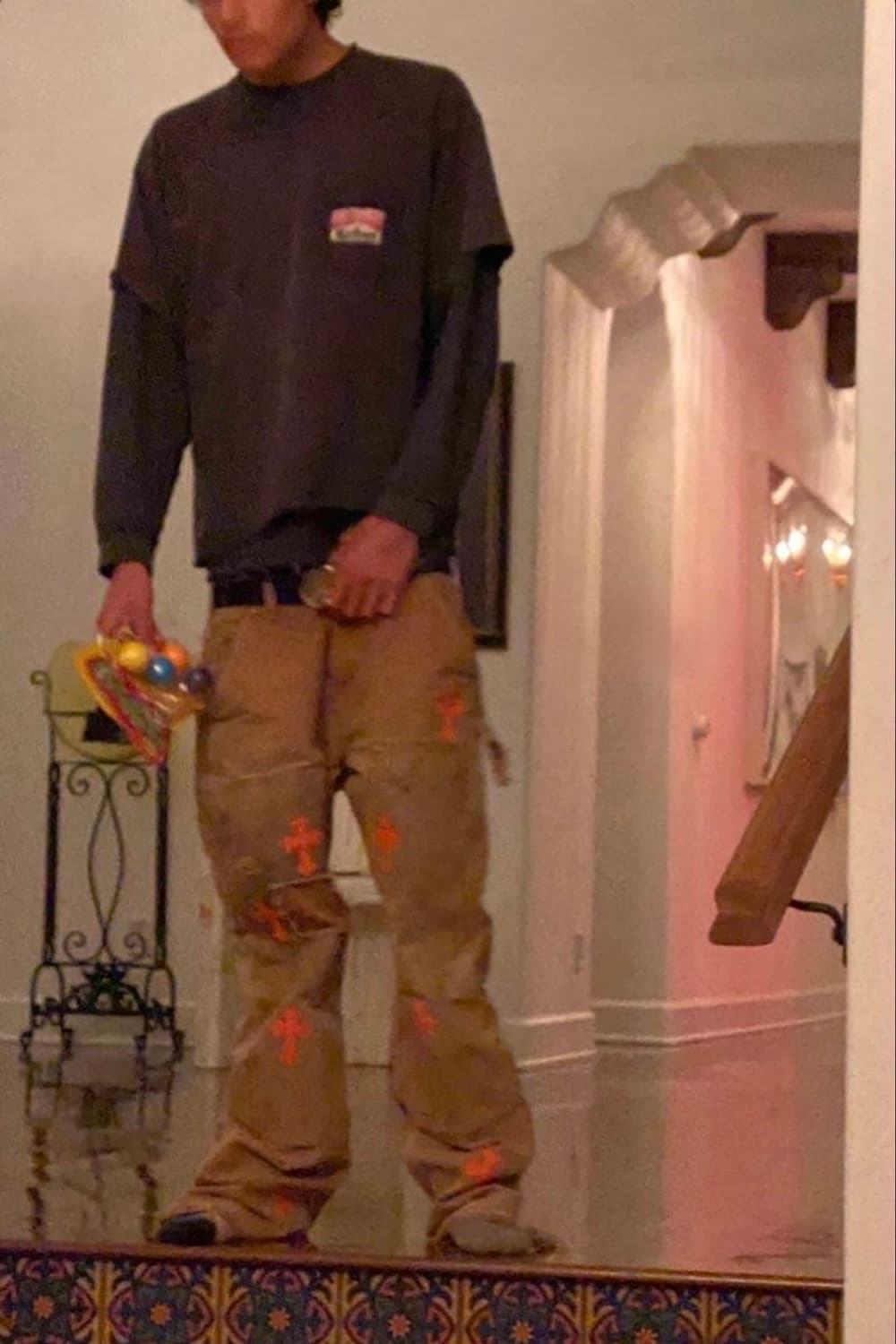 OG 칼하트 더블니 브라운 칼하트 B136 BRN 썩블니 상품이미지3