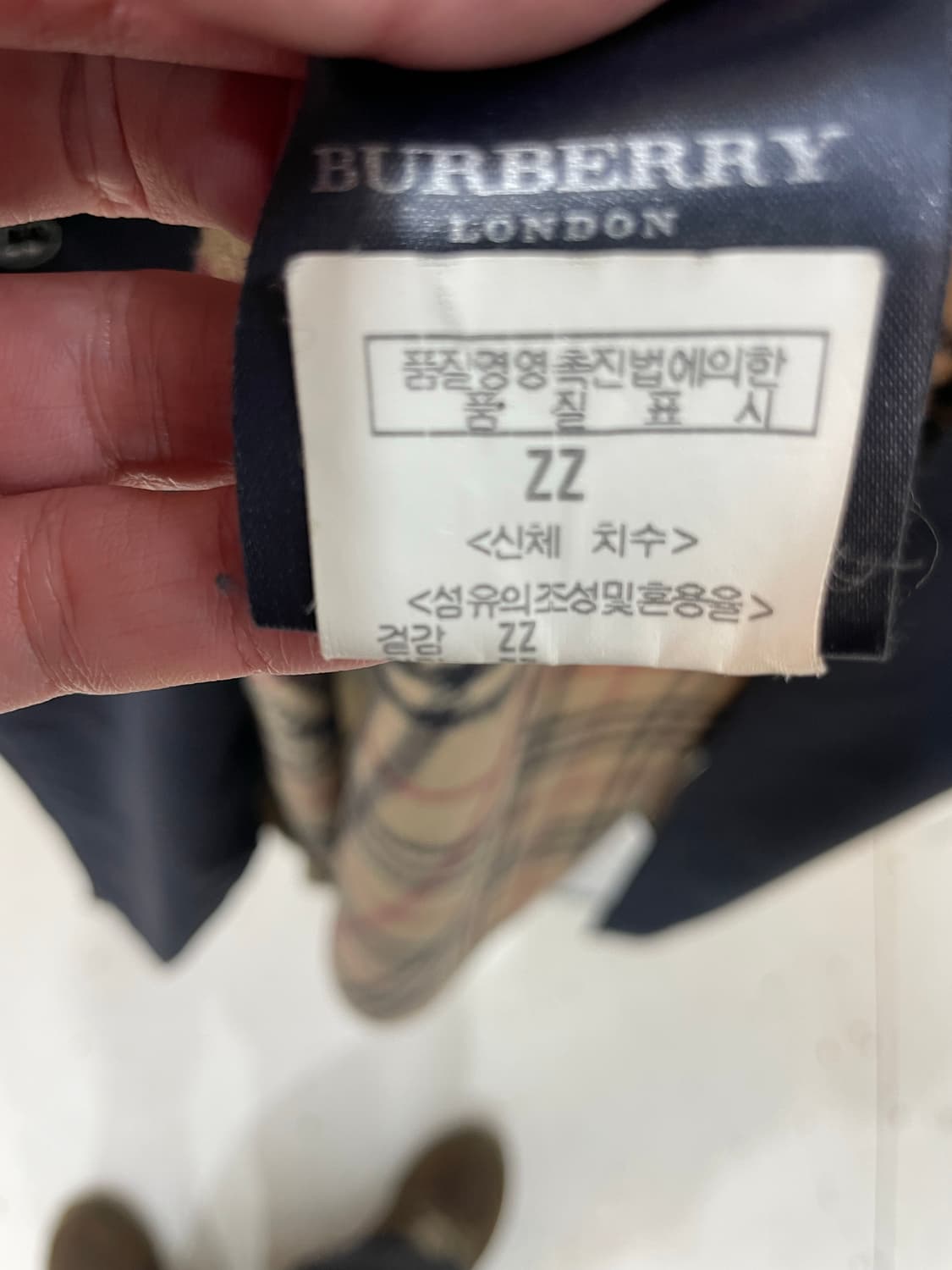 버버리 트렌치코트 내피탈부착가능 상품이미지5