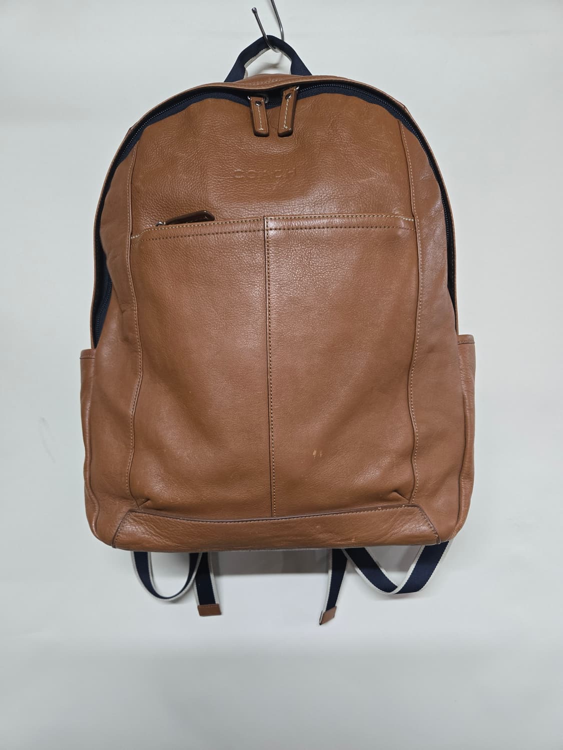 코치 가죽 백팩 브라운 상품이미지1