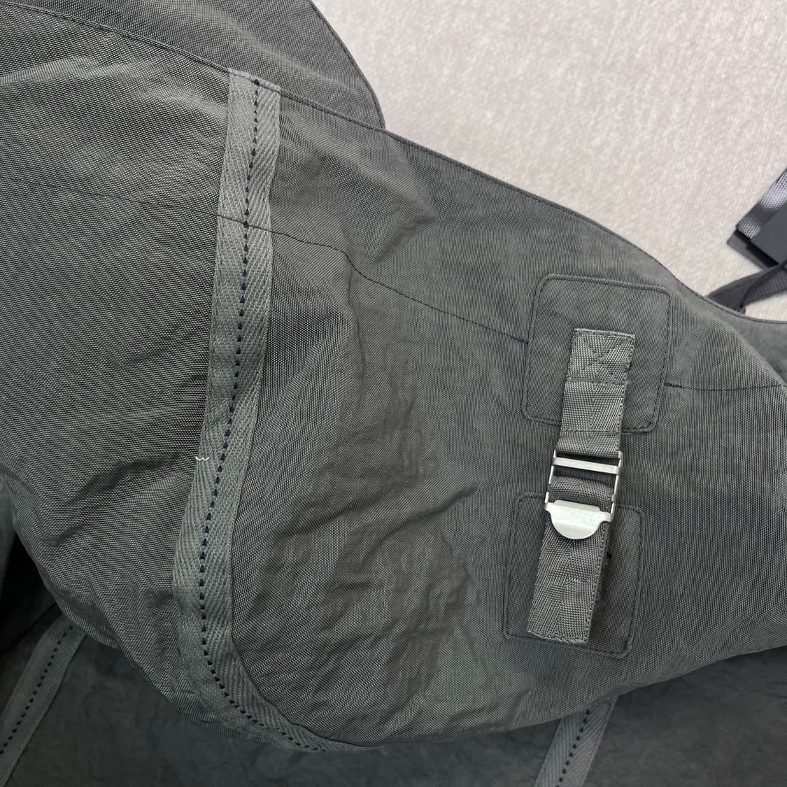 100 산산기어 웨빙 자켓 블루 차콜 상품이미지6