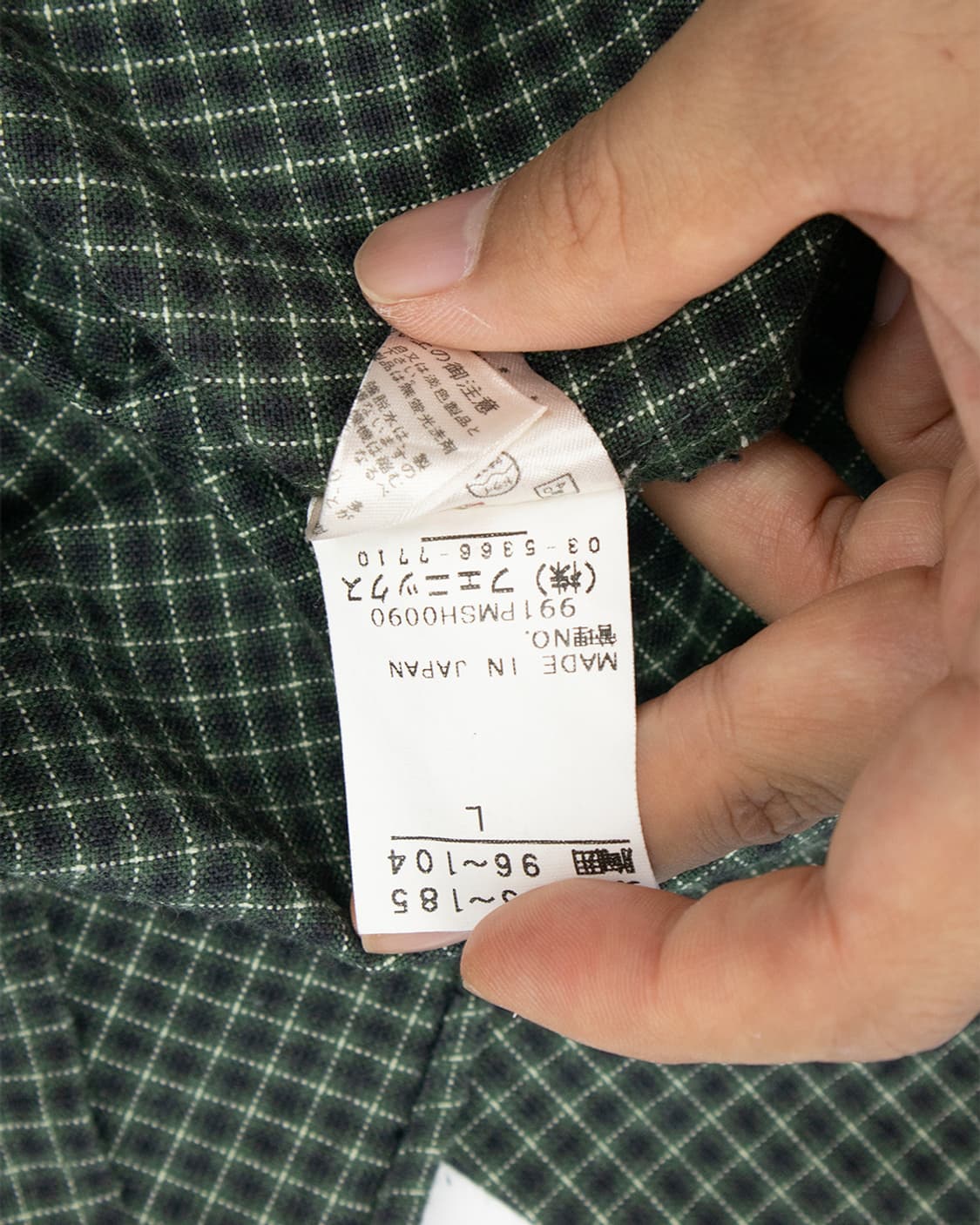 JAPAN PHENIX 워크 체크셔츠 (L) 상품이미지7
