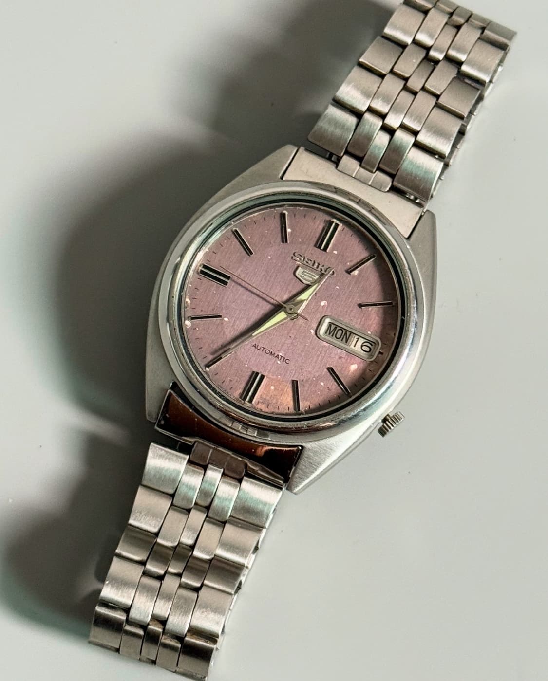 vintage SEIKO 5 Automatic metal watch 상품이미지2