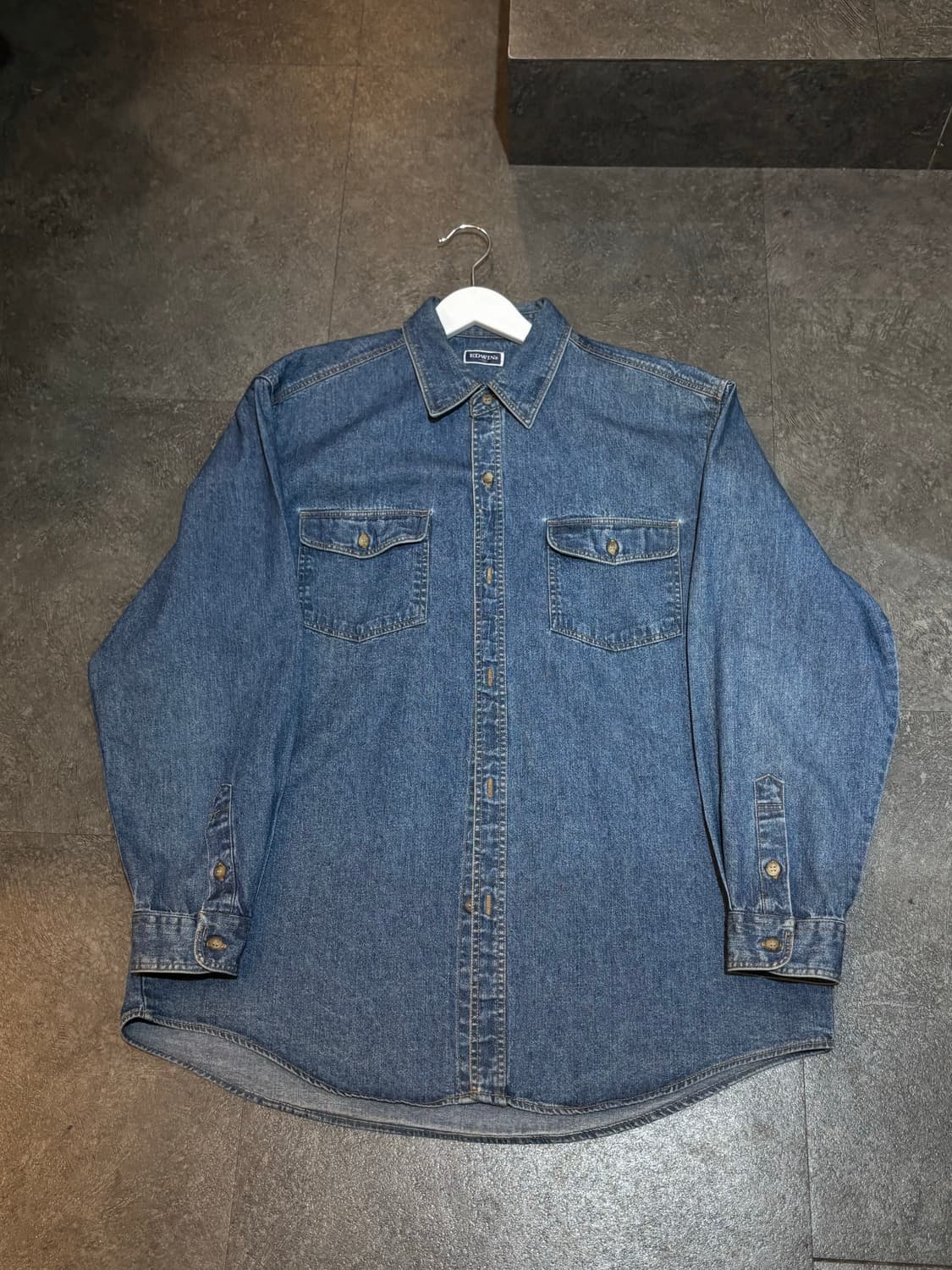 에드윈 EDWIN 데님 셔츠 남방 100사이즈 상품이미지2