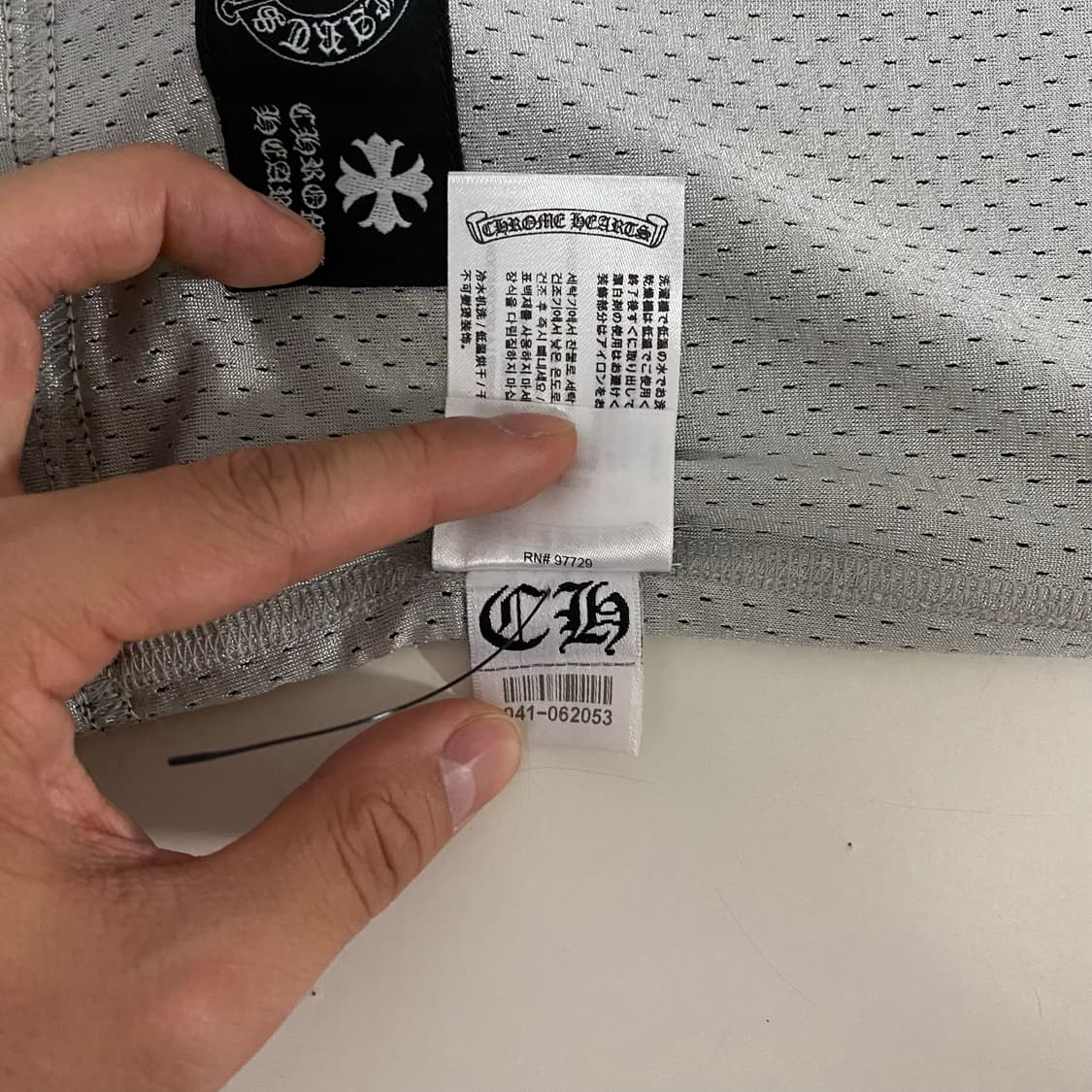 [XL] 크롬하츠 리버시블 메쉬 바스켓볼 져지 나시 블랙 상품이미지10