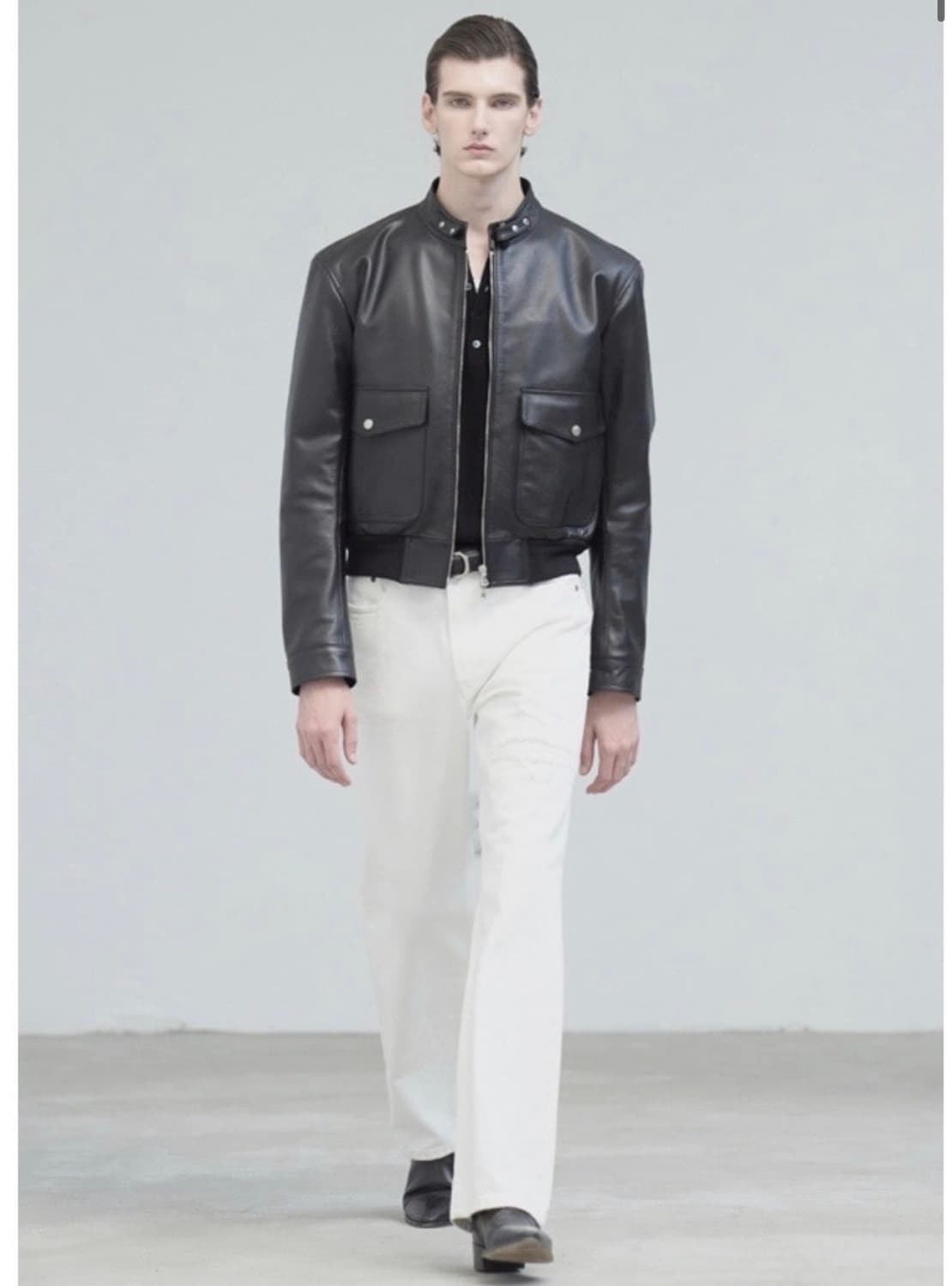 세비지 24fw 레더 A2 자켓 M사이즈 상품이미지2