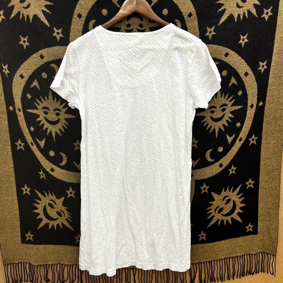 빈티지 코지 모리 코튼캔디 도트 땡땡이 반팔 원피스 K0106 상품이미지4