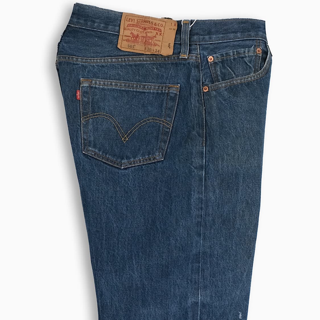 빈티지 리바이스 501 진청 34 인치 LV50136527 상품이미지5