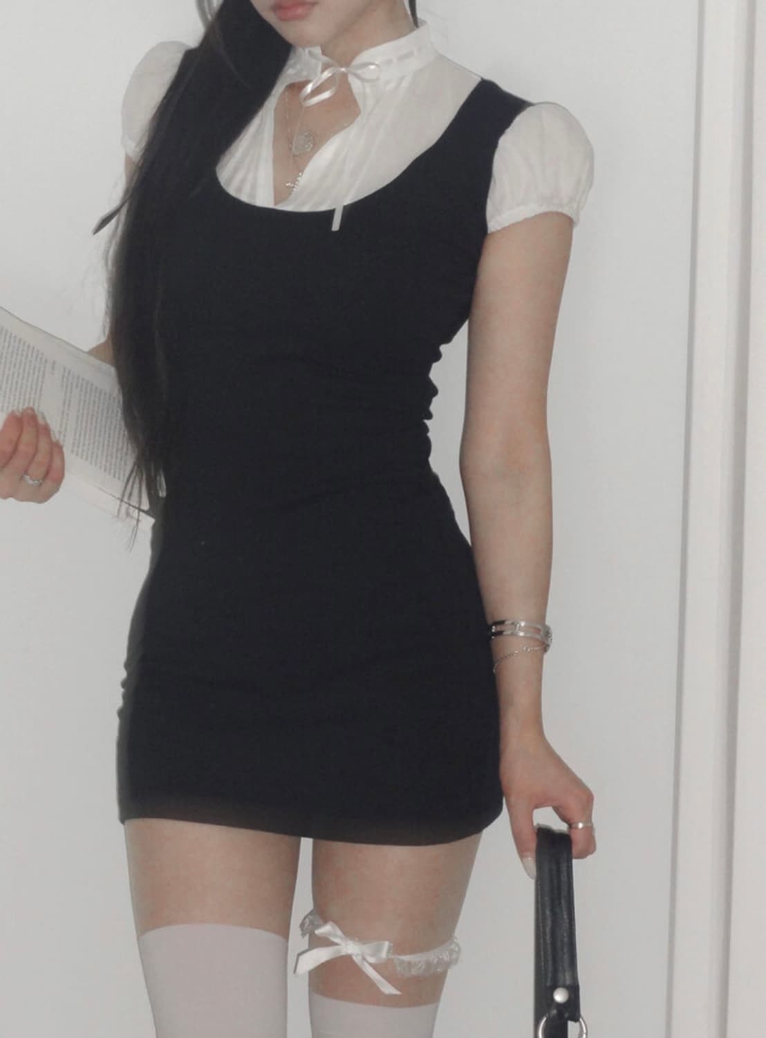 엔젤넘버555 이터널 걸후드 드레스 eternal girlhood 상품이미지7