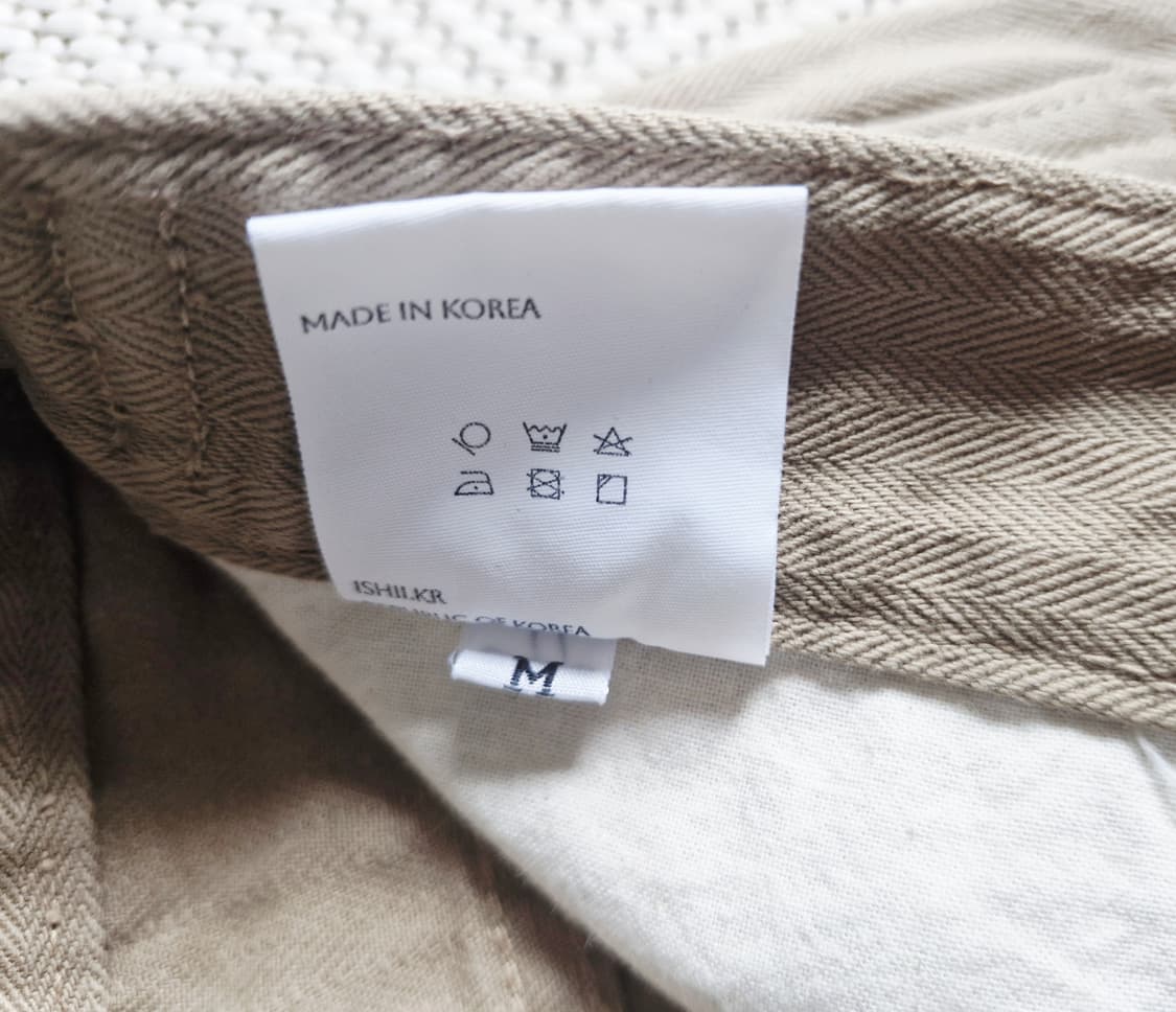 ISHII 이시이 헤링본 카펜터 팬츠 M 상품이미지7