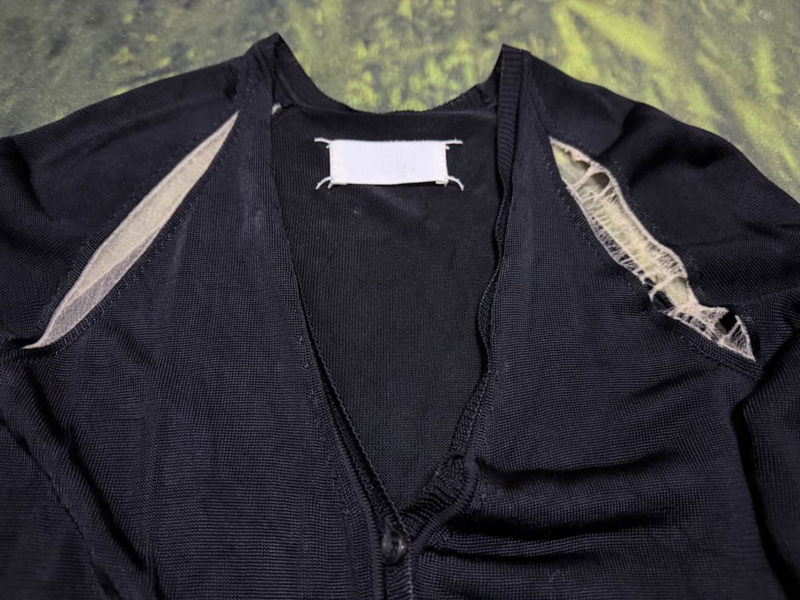 마르지엘라 블랭크탭 비스코스 가디건 상품이미지2