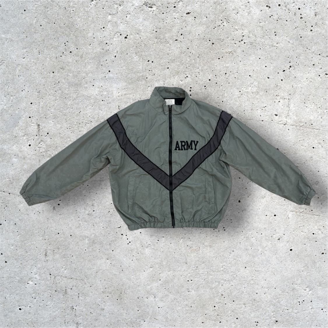 US ARMY 트레이닝 윈드브레이커 자켓 상품이미지2