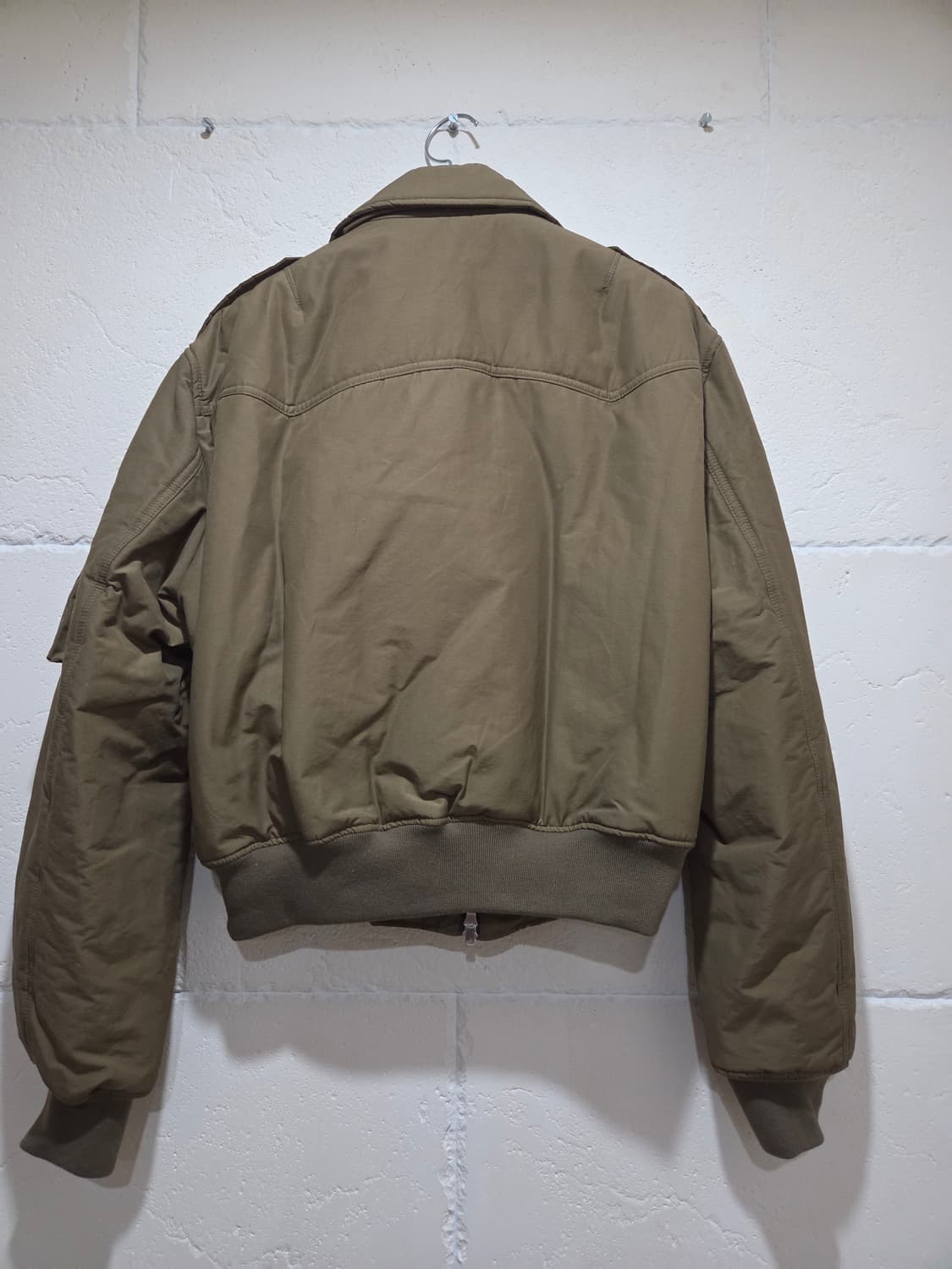 리들 봄버 자켓 브라운 새상품 상품이미지3