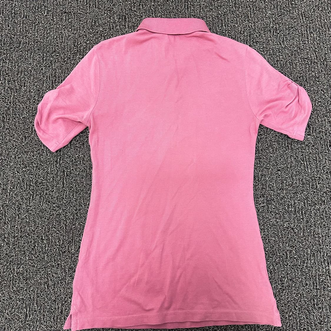 버버리 브릿 여성 빅로고 카라티 반팔티셔츠 핑크 XS 상품이미지5