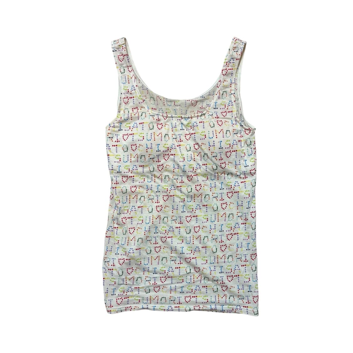 TSUMORI CHISATO HEART DOT TANK TOP 상품이미지1