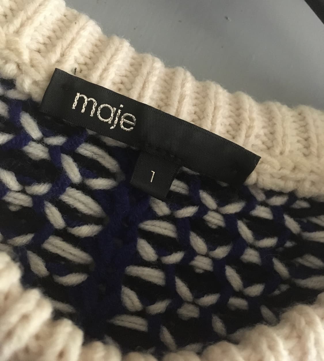 마쥬 오버핏 니트 1 상품이미지4