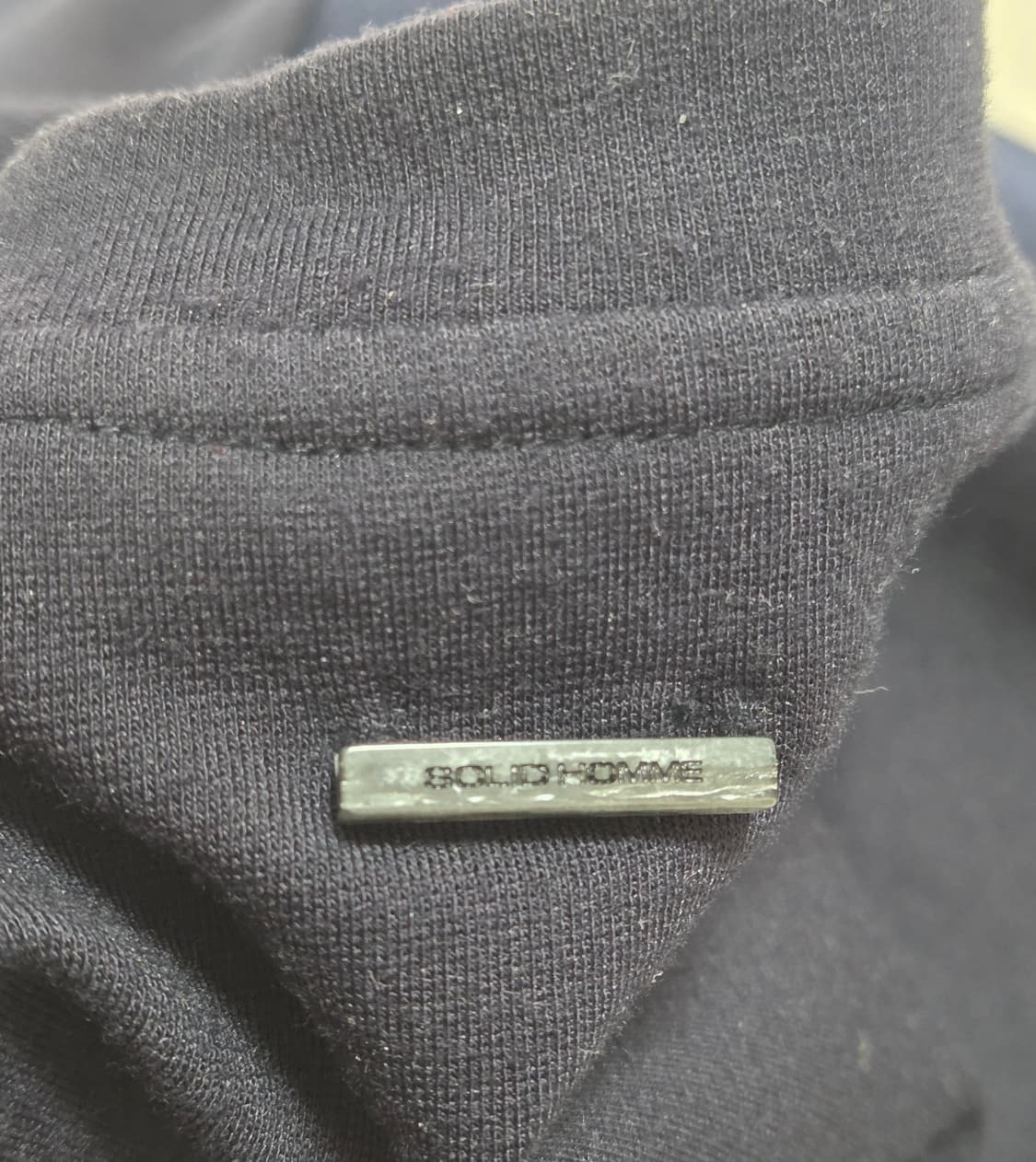 솔리드옴므 배색 7부 티셔츠 상품이미지8