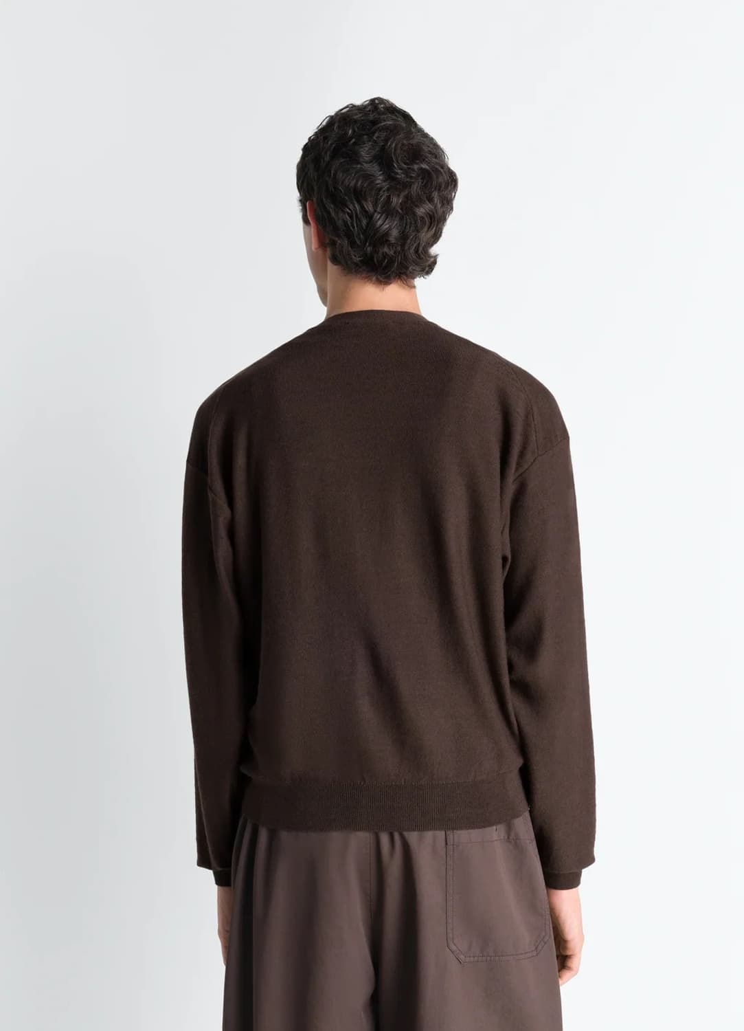 [M,L]르메르 26ss 트위스트 가디건/다크 카카오 상품이미지6