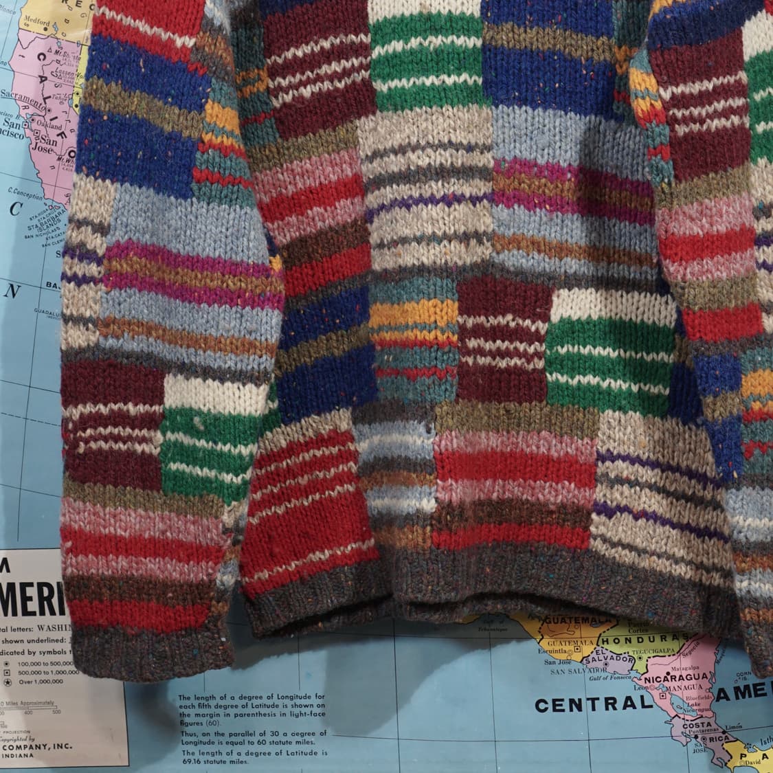 1990s J Crew 패치워크 니트 상품이미지5